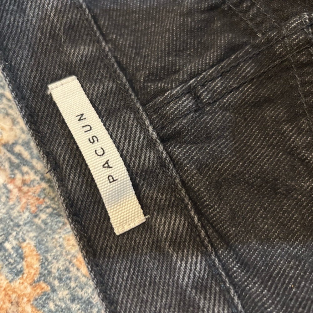 PacSun Charcoal Denim Jeans - Picture 3 of 3